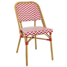 LOUVRE white/red
